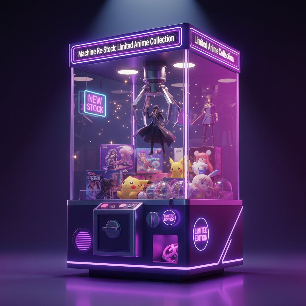 Machine Re-Stock: Koleksi Anime Terbatas